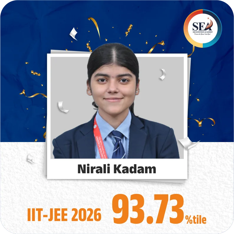 Kadam Nirali Deepak - IIT JEE - 96.69 %tile